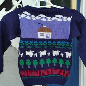 Wool Sweater Made in Ireland SZ.3 new
